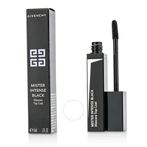 givenchy mister intense black mascara top coat|MISTER INTENSE BLACK .